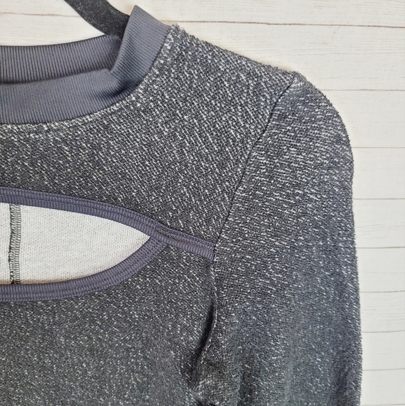 KORAL BREACH OPEN FRONT IN HEATHER GRAY/BLACK, SZ SMALL - Picture 4 of 10